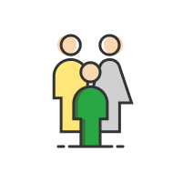 人種、性別、国籍、宗教、障害などの事由による不当な差別を行いません。